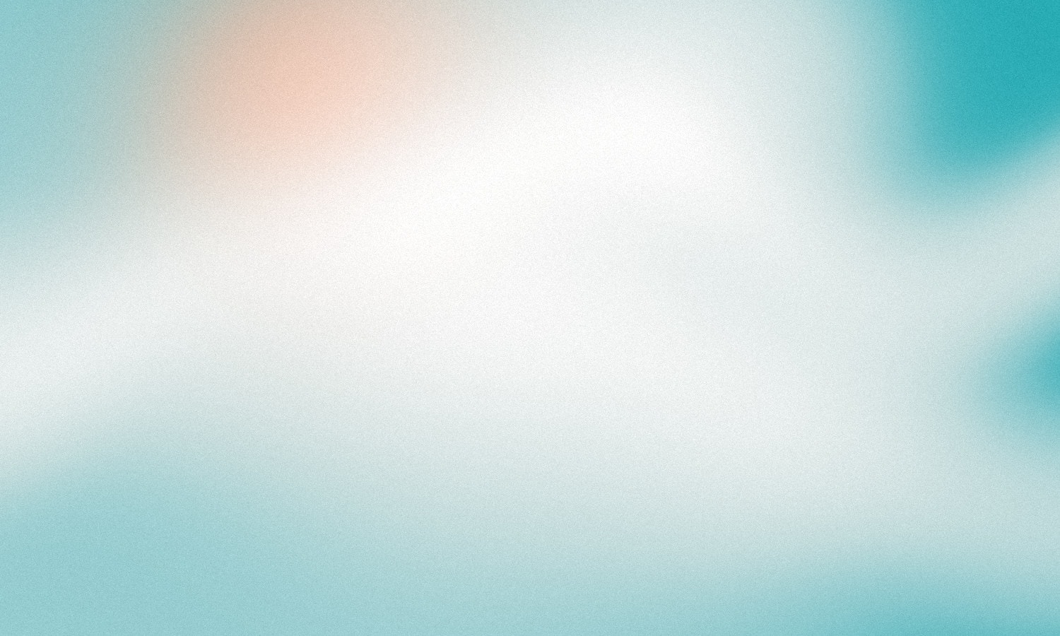 Abstraktes Motiv für Grafik & Branding — warme Glut neben türkisem Licht