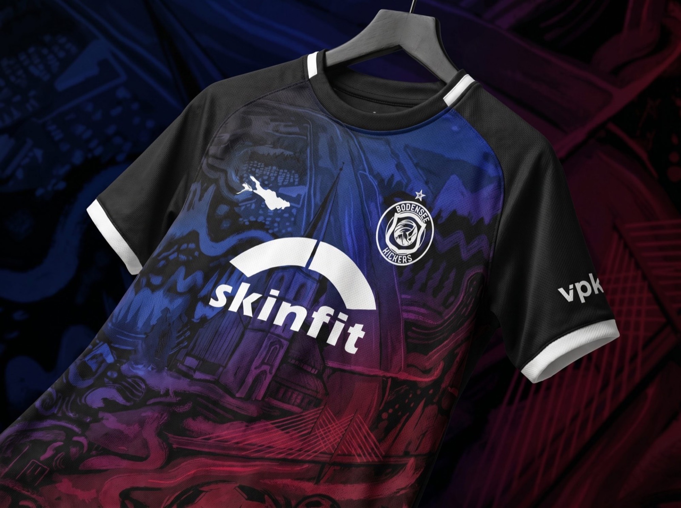 Bodensee Kickers — Trikot-Design mit Sublimationsdruck