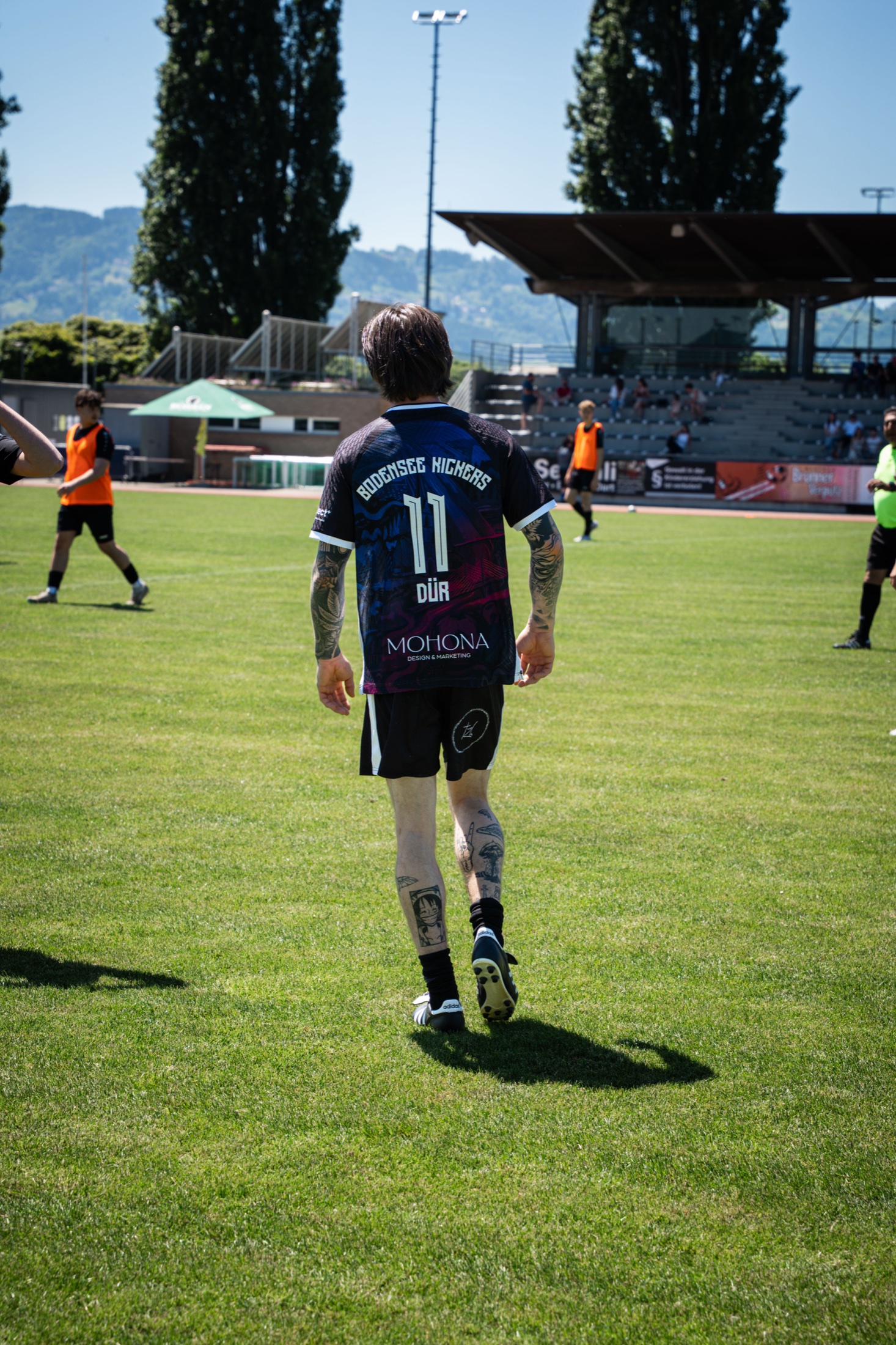 Bodensee Kickers — Rückseite mit Nummer und Name, Echtbild