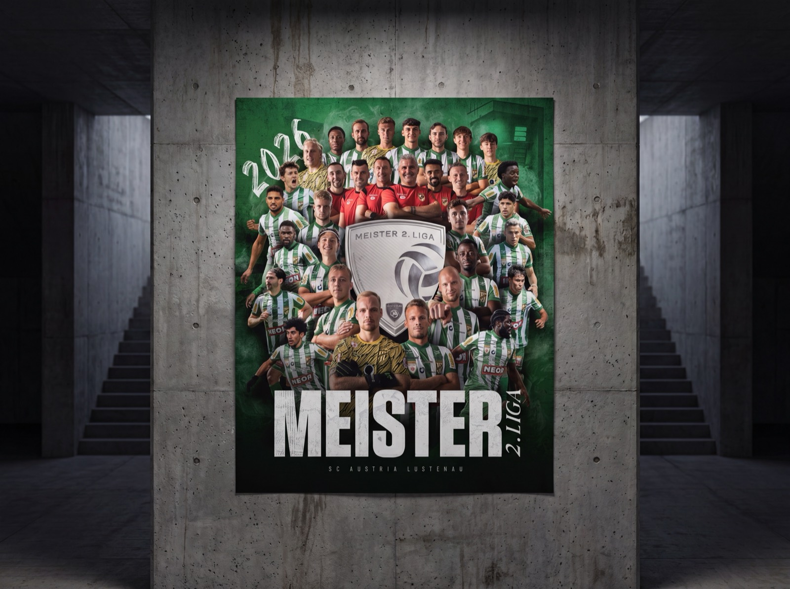 Austria Lustenau — Grafik & Social Media